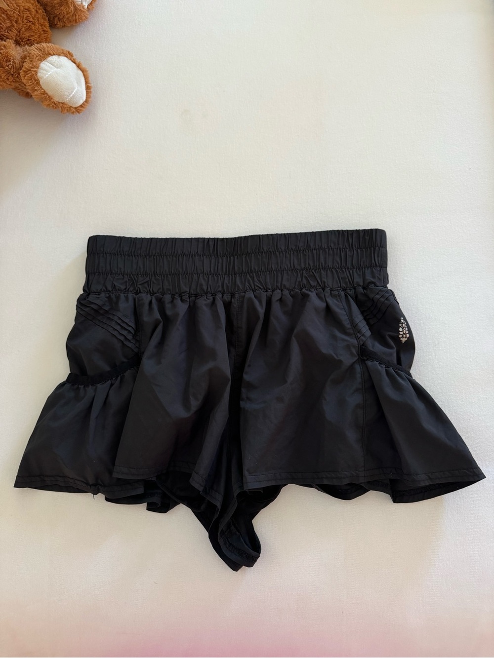 Get Your Flirt On Shorts by FP Movement in Black